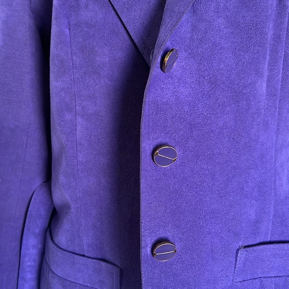 Vintage 80’s Charles Klein UltraSuede Suit - Picture 4 of 11